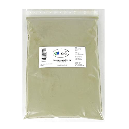 Sala Henna polvo Neutral Cassia obovata 500 g bolsa