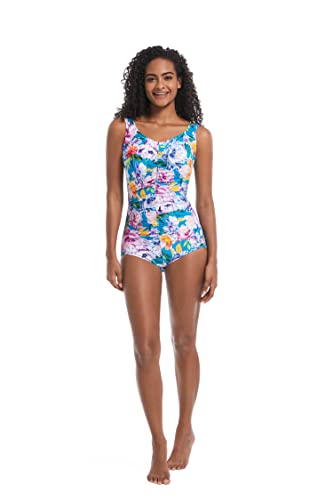BIMEI Women's One Piece Mastectomy Swimsuit Pocketed Swimwear3