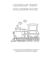 Leonidas' First Coloring Book B0F66SPGBQ Book Cover