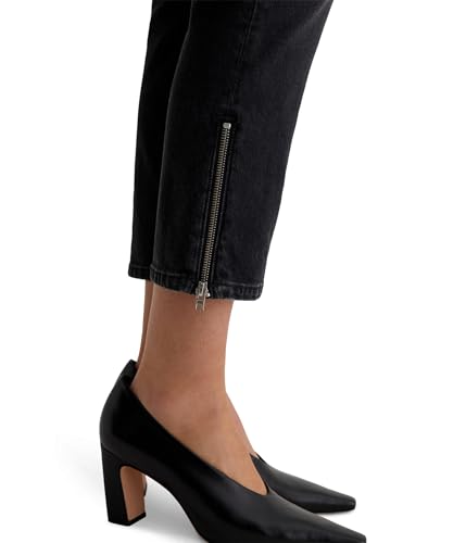 AG Jeans Women's Mari Mid Rise Slim Straight Crop Jean3