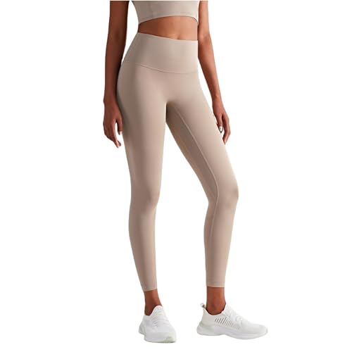 Leggings de yoga à taille haute pour femmes en taille L-XL noir extensible et confortable