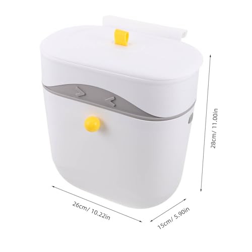 Poubelle Suspendue Murale Cabilock avec Couvercle Hermétique pour Placard - 2