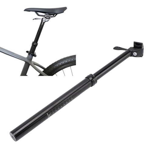 Tige de selle réglable 170 mm commande manuelle alliage vtt