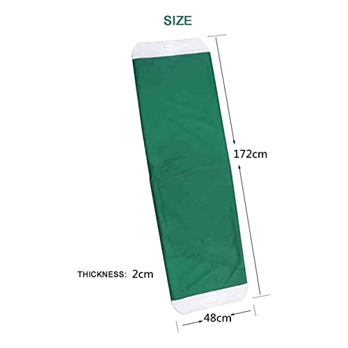 Tabla de transferencia de pacientes, dispositivo de asistencia deslizante plegable para un fácil posicionamiento de la cama de hospital, completo con asas, ideal para asistencia en el hogar de