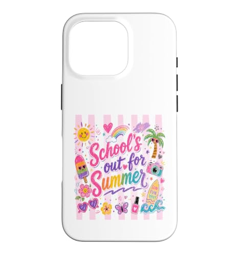 School's For Summer ���t ���j�� �w�Z�I�� �X�}�z�P�[�X iPhone 16 Pro �p