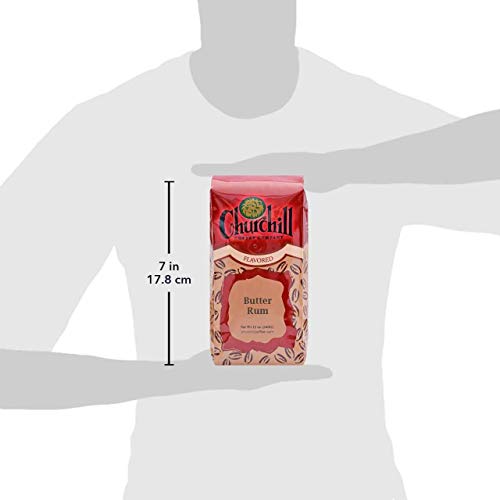 Churchill Coffee Butter Rum 12 oz - En grano miniatura 5