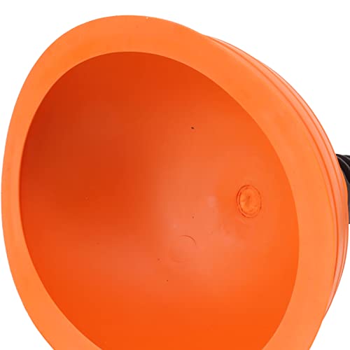 Image of Zerodis Mini Plunger, Silicone Small Toilet Plunger Slip Proof Handle Efficient for Bathroom (Type C)