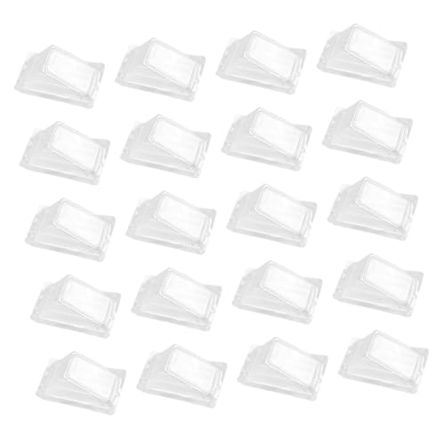 GRIRIW Sandwich Box 100pcs Lunch Boxes Fold Top Reusable Sandwich Containers for Wedding Party