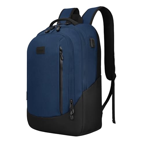 Goloni Multi-functional Travel Backpack, Large Capacity for Men Women Waterproof Business Work Bag, College Laptop Backpack with USB Charging Port, Suitable for 17-inch Computers