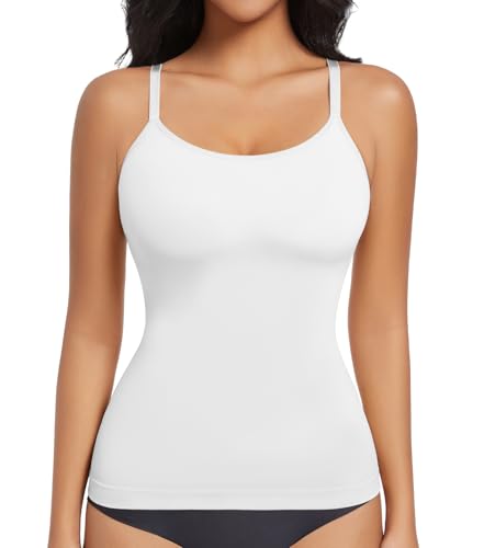 ONEW Compression Tanks For Women Seamless Tummy Control Shapewear Camisoles Slimming Body Shaper