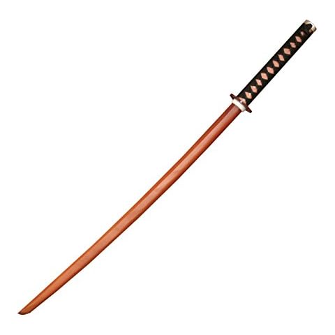 DEPICE Bokken Roteiche mit Seilwicklung - 600 g / 101 cm - Iaido Aikido Schwert, natur Cover