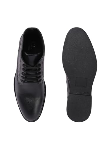Image of Carlton London Men's Ankle Height Comfortable Lace-Up Round Boot