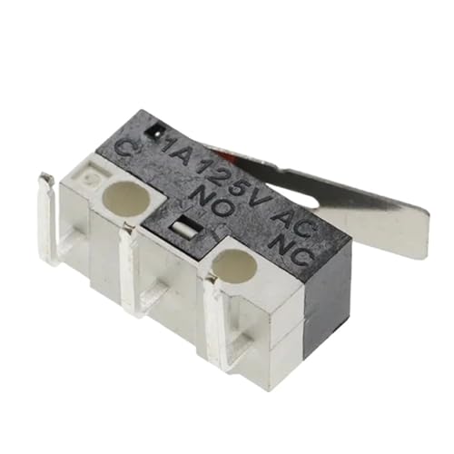 Micro interrupteur de fin de course bouton-poussoir momentané 3 broches SPDT 1A 125V avec rouleau