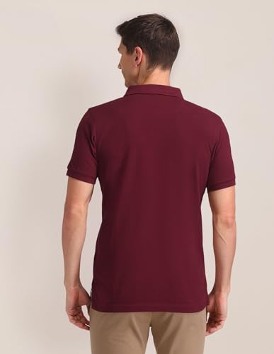 Image of U.S. POLO ASSN. Men's Printed Round Neck Half Sleeve Casual Cotton Regular 1665 T-Shirts (UDTSH2240)