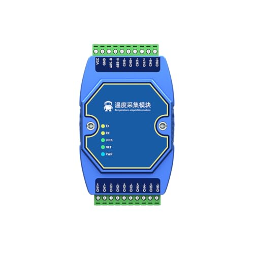 EBYTE Adquisición de temperatura Multi 8 vías RS485 ME31-XDXX0800-485 PT100 RTD Modbus Gateway Watchdog DNS Industrial
