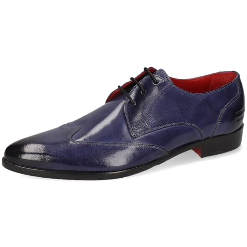 Melvin & Hamilton Homme Toni 2 Plat Oxford, Bleu, 41 EU