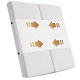 Bedbinder DeLuxe Liebesbrücke 60 cm für Matratzen - Schließt die Besucherritze dauerhaft - Matratzenverbinder Matratzenhalter gegen Verrutschen 180x200 - Ritzenfüller Bettbrücke Boxspring