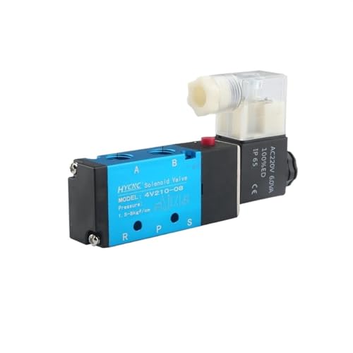 Électrovanne 4V210-08 220V à commutation rapide et silencieux d'échappement - 2