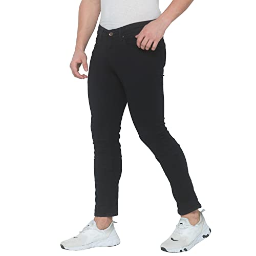 Image of Spykar Men's Cotton Skinny Low Rise Jeans (SKN-01BB-13)