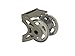 Suncast Handler Durable Hard Plastic Wall Mounted Outdoor Retractable Garden Hose Reel with Storage Tray and 200 Feet Hose Capacity, Taupe