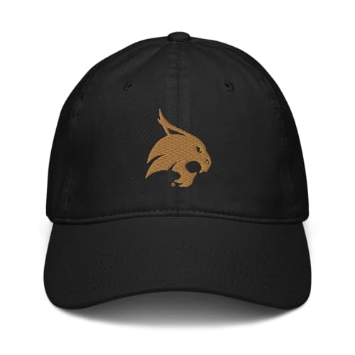 Gorra Ajustable de Béisbol Negra Texas State Bobcats miniatura 2