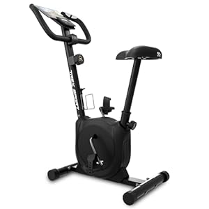 Heimtrainer Fahrrad TX-350MB RIZE | Hometrainer Fahrrad |Pulssensoren, extrem leises Magnetbremssystem mit 10 Widerstandsstufen, 5 Sitzhähen, 120 kg belastbar