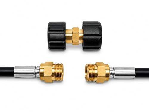 M&M Smartek raccord double M22 IG/IG pour Kärcher/Kränzle, 275 bar – vue 2