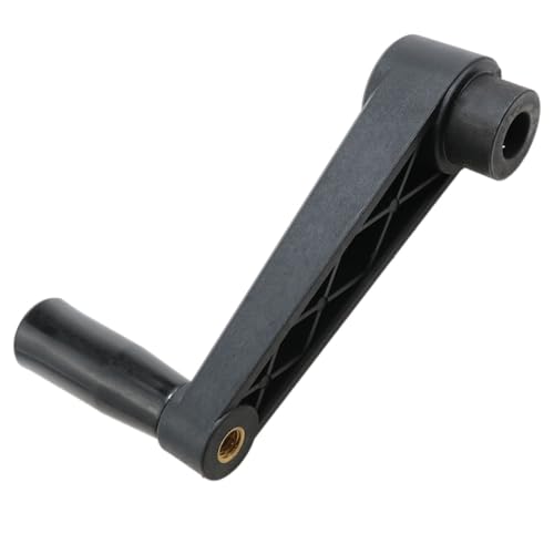 Image of Hole Diameter 12mm Folding Nylon Crank Handle Revolving Handle Tool Handle Handwheel Accessories for Industrial Machine Tools or Other Equipment 1PCS (12 * 100mm)