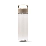 無印 良品 持ち運びやすい 目盛り付き ドリンクボトル サンドベージュ 約500ml