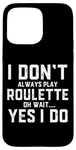 Roulette Player Funny Gear For People Who Play Roulette Game �X�}�z�P�[�X iPhone 15 Pro Max �p