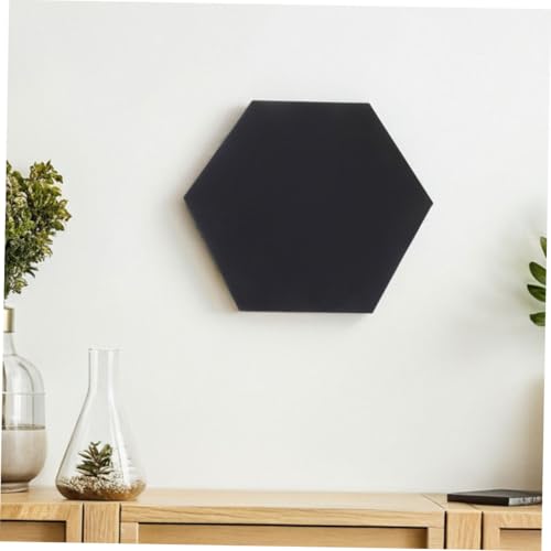 Lienzo hexagonal negro para pintura artística que soluciona fondos oscuros 7