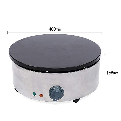 Profi Crêpes Maker Machine Crepesplatte Foodis/Krampouz Gewerbe Crepesgerät Crepes Komfort 40cm Crepesmaker 220V – Bild 6