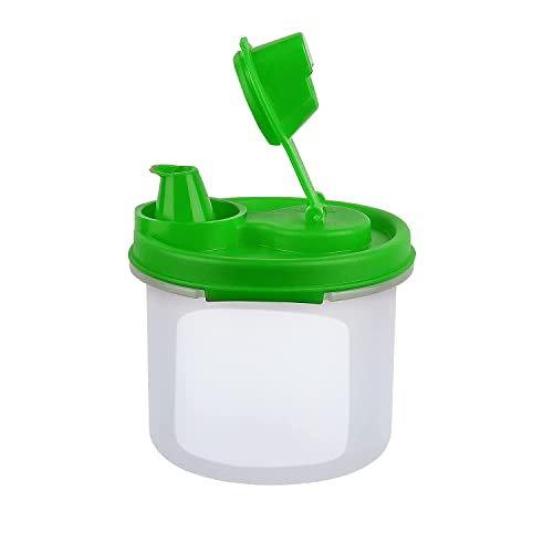 Image of Cutting EDGE 250 ML Smart Slim Oil Dispenser Airtight Green (Set of 1) | BPA free food grade plastic material, recommended for storing oil, vinegar, Water, sauces, juice, kitchen Storage