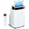 10000btu portable air conditionerportable ac unit with remote control window kit3 in 1 function550 sq ft coverageair conditioner portable for room or office  urban country home decor