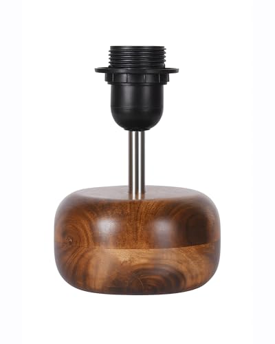Image of Homesake Natural Weave Rope Table Lamp | Handcrafted Boho Bedside Light with Wooden Base | Warm Ambient for Night Lamp, Bedroom, Living Room, Study, Kids Room, Livra Home Decor, Ovolo (Beige, Cross)