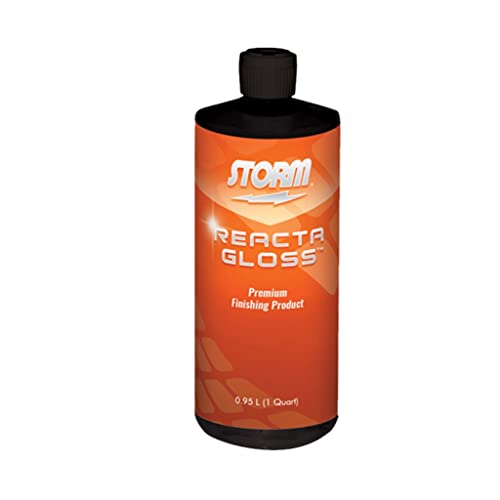 Storm Bowling Products Reacta Gloss Bowling Ball Cleaner - Quart, Orange