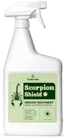 Cedarcide Scorpion Shield (Quart) Indoor Cedar Oil Pest Control S...