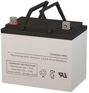 Crown Battery 12CE75 12 Volt 75 AH SLA Replacement Battery with NB Terminal