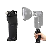 SOPORTE UNIVERSAL PARA CALIENTE CALIENTE: este asa portátil es la elección perfecta para los fotógrafos que desean montar su equipo fotográfico a través de Hot Shoe Mount. Simplemente coloque el Speedlite o el dispositivo en el mango y apriete el adaptador del zapato.