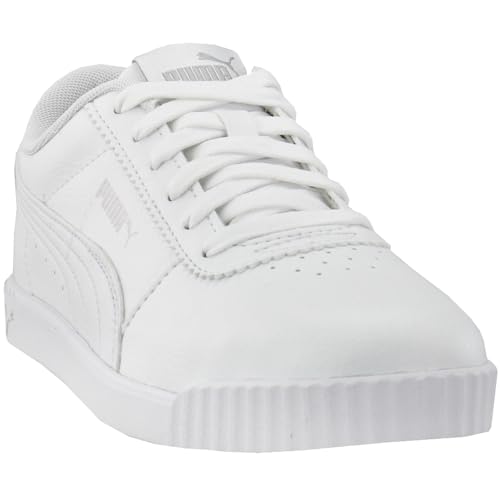 PUMA Womens Carina Slim Sneakers Shoes Casual - White - Size 11 M2