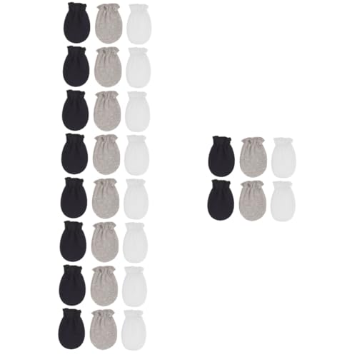 PACKOVE 5sets 3 Pairs Boy Mittens Soft Elastic Scratch Gloves for Boy Girl Breathable Knitted for Daily Use Includes 3pairs*5