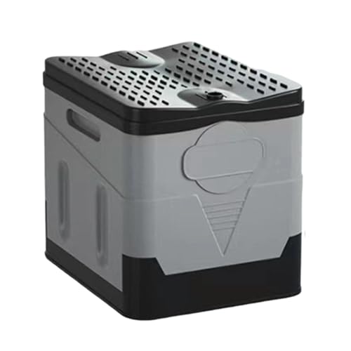 Byzieir Aseo Plegable, Inodoro de Camping, Aseo Plegable de Camping 20 L, Asiento de Maceta de Viaje, Ahorro de espacio, Inodoro impermeable al aire libre para