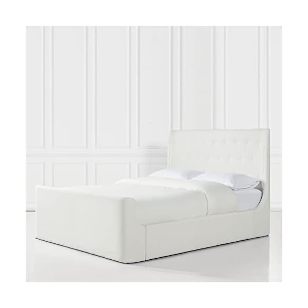 Jennifer taylor home brooks contemporary tufted shelter platform bed  urban country home decor