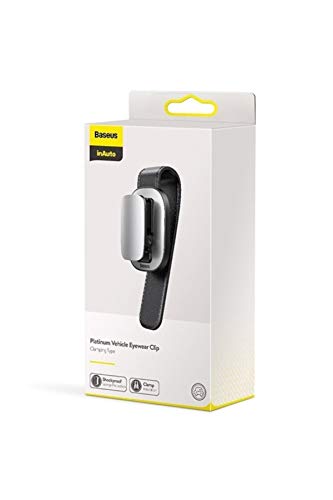 Suporte Veicular Para Óculos Baseus Tipo Presilha Preto