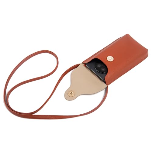 Image of SACCI MUCCI Cellosucci Phone Bag | Vegan Leather Mobile Crossbody Bag for Women | Adjustable Strap Compact Premium Design