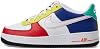 Nike Boy's Air Force 1 Low LV8 BG (Niño Grande) Rojo Universidad/Blanco/Azul Real Profundo 6.5 Big Kid M 8