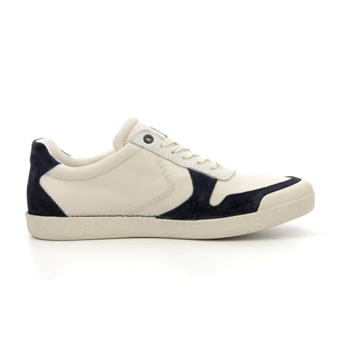 Kickers Trecky baskets souples en cuir véritable noir