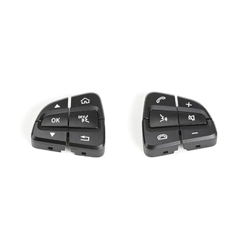 Boutons de commande au volant multifonctions Mercedes W205 W253 C200 GLC300 noir