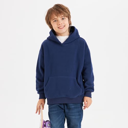 Image of Boys Girls Toddler Fleece Pullover Hoodie Kids Long Sleeve Sweatshirts 3-16 Years