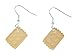 Miniblings Butterkeks Ohrringe Ohrring Keks Cookie Gebäck Süß Kekse Essen Hart - Handmade Modeschmuck I Ohrhänger Ohrschmuck versilbert